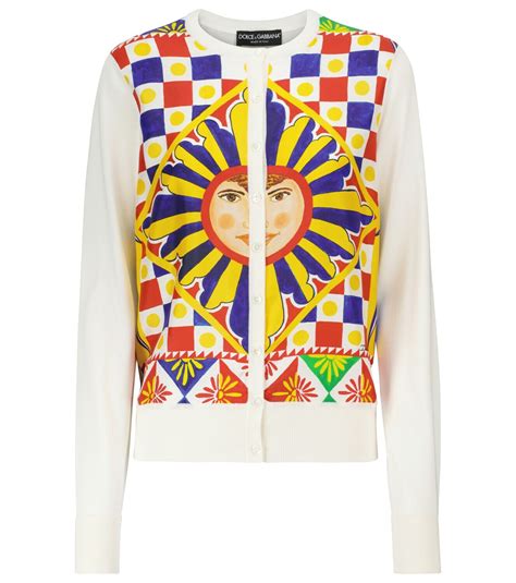 dolce gabbana silk shirt cardigan|Silk V.